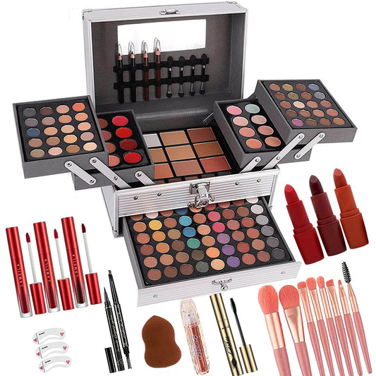 132 Color All- In- One Makeup For Women Full Kit,Professional Makeup Kit,Makeup Gift Set for Women